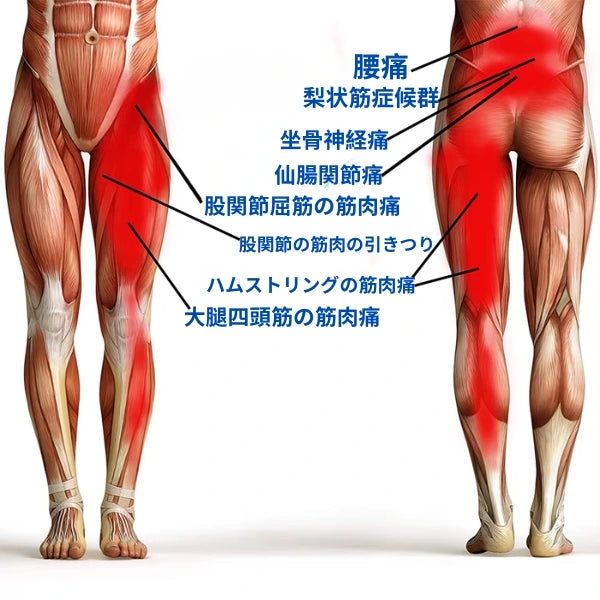 ヒップ＆大腿圧縮スリーブ